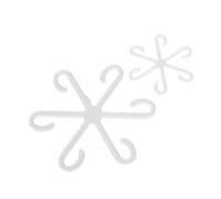 Pssopp Supporto per Stelo di Piante in Acrilico, Supporto per Crescita Verticale Riutilizzabile per Giardinaggio Interno Ed Esterno, Struttura Durevole per gli Amanti del Giardino