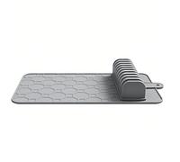 Pssopp Tappetino Antiscivolo per Cassetti, Mannaia, Tappetino per Cassetti, Antiscivolo in Silicone, per Coltelli, Grande, Staccabile, per la Casa, il Ristorante, l'organizzazione di Stoccaggio Nan