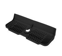 Pssopp Tappetino per Rubinetto in Silicone, Tappetini per Asciugare i Piatti Tappetino Antispruzzo per Bagno Protezione per Piano di Lavoro per Rubinetto in Silicone, Vassoio per Asciugatura (BLACK)