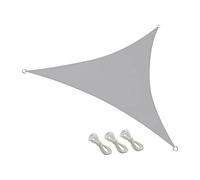 Pssopp Tenda a Vela Triangolare da 6,5FT, Copertura per Piscina in Tessuto Oxford 420D con O-Ring in Acciaio, Cuciture Rinforzate Traspiranti per Patio Cortile Giardino Campeggio (Tipo 3)