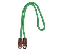 Pssopp Tracolla per Fotocamera Cintura Regolabile per Collo, Spalla e Polso Pelle Bovina e Nylon Ad Alta Resistenza 110 Cm per Fotocamere Digitali Mirrorless per Fotografia di Strada di Viaggio