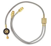 Pssopp Tubo Adattatore per Bruciatore G1/8 DN6, Materiale di Alta qualità, Accessorio Multiuso per Fornello da Escursionismo, Tubo Portatile da 70 Cm per Barbecue da Campeggio e all'aperto