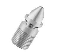 Pssopp Ugello a Getto Fognario a 8 Fori, 304 44STeele Efficienza della Potenza, VersatileApplications, Compatibile con l'equipaggiamento, Tagli Attraverso una Gamma Testarda Altamente Resistente di