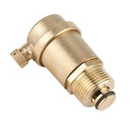 Pssopp Valvola Automatica di Sfiato Aria in Ottone DN20 G3/4, Resistenza Alle Alte Temperature, Protezione Dalla Ruggine, Tenuta Affidabile per Sistemi HVAC e Scaldacqua Solari