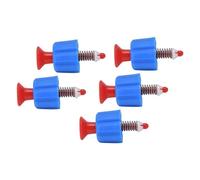 Pssopp Valvola di Rilascio Valvole, Valvola di Rilascio di Sicurezza per Giardino in PP per Spruzzatore a Zaino 3L 5L 8L Spruzzatore da 5 Pezzi di Pressione a Pressione (Rosso Blu)