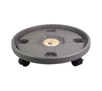 Pssopp Vasi di Fiori con Ruote Fatte di Addominali, Design della Ruota Stabile e Universale, Lato Curvo per Evitare L'uso Dell'overflow Esterno all'Esterno (22)