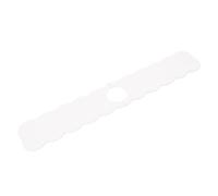 Pssopp Vassoio per Lavandino Ad Asciugatura Rapida, volatilità Rapida Non Scivolosa da Pulire L'acqua Che Assorbente Tappetino per il Bancone del Bagno (WHITE)