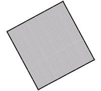 Pssopp Via di tonalità del Sole Argento, Pellicola in Poliestere della Striscia in Alluminio con Annetti a Sfumature Traspiranti per i Giardini dei Giardini da Piscina (6)