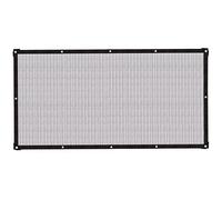 Pssopp Via di tonalità del Sole Argento, Pellicola in Poliestere della Striscia in Alluminio con Annetti a Sfumature Traspiranti per i Giardini dei Giardini da Piscina (2)