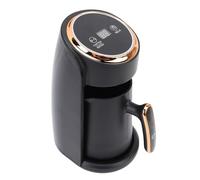 Pssopp Visibile Caffettiera Turca, Semplice per Far Funzionare la Macchina del caffè Turco Anti -Riscaldamento a Riscaldamento per la Casa (600 W 300 Ml 4 tazze)