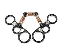 Pssopper Cavallo Snaffle con Filo di Rame, Bocchino da 14 Cm | Sciolto da Addestramento, Costruzione in Ferro, Rifinitura in Argento Tedesco, Promuove Contatto Leggero, Facile Supporto