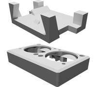 PSU End Cap with XT60 Mount for HP DPS-800GB Power Supply Modification