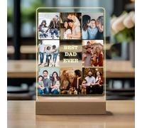 PSUNEY Lampada Personalizzata con Foto - Regali Personalizzati San Valentino per Lei Lui, Idee Regalo Donna Uomo Fidanzato Fidanzata Compleanno Natale Anniversario