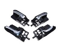 PSUWSXA Maniglia Interna Porta Anteriore Posteriore Sinistra Destra Leva Cromata Per Toyota Per Corolla Per Matrix 03-08 Per Scion TC XA(4 PCS)