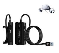 PSVR2 - Adattatore per PC, kit di accessori PSVR 2 per PC, compatibile con PlayStation VR2, occhiali AR, monitor portatile, include cavo DP 1.4 e adattatore di alimentazione