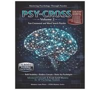 PSY-CROSS, Mastering Psychology Through Puzzles.: Fun cross word and word search Puzzles