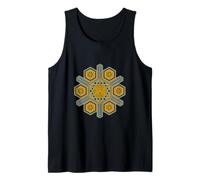 Psy Trance Music Festival Goa Party Yoga Meditazione Pattern Canotta