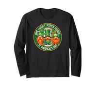 Psych Nurse Squad St Patrick’s Day Gnomes Matching Maglia a Manica