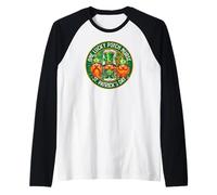 Psych Nurse Squad St Patrick’s Day Gnomes Matching Maglia con Maniche Raglan