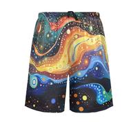 Psychedelic Nights Comfy Pjs Pants for Men Christmas Pigiama Bottoms Men for Funny Gifts, Notti Psichedeliche, S