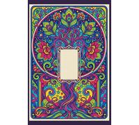 Psychedelic Tree of Life Dot Grid Journal: 100 Page Dot Grid Notebook with Premium Cream Paper | 6x9 Matte Hardcover for Creative Mindfulness and Spiritual Growth