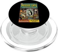Psychic Cats Edgy Alternative Aesthetic 1950s Comic Cover PopSockets PopGrip per MagSafe