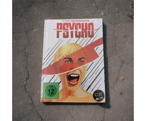 Psycho - 2 Disco Mediabook 4K Ultra HD + Bluray - Cover C Limite Nuovo Conf Da
