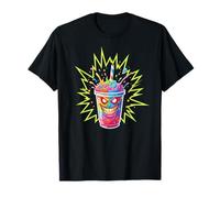 Psycho Energy Drink Evil Clown Cup Horror Splash Maglietta