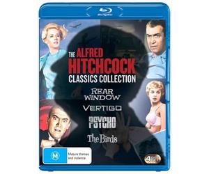 PSYCHO / THE BIRDS / VERTIGO / REAR WINDOW [Region 4]