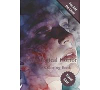 Psychological Horror Reverse Coloring Book: Reverse Coloring Book for Adults | Add the Lines, Discover the Shadows | 6x9 inches, 30 Pages | 30 Abstract Psychological Horror Designs