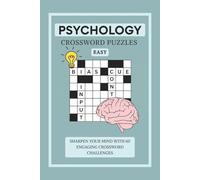 Psychology Crossword Puzzles | 20 Easy Puzzles | Great Gift for Birthdays, Vacation and Relaxation: Sharpen Your Mind with 60 Engaging Crossword Challenges