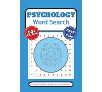 Psychology Word Search Puzzle Book: Word Searches with Easy to Read Print about Psychology, Brain, and Emotions | 6x9 inches, 110 pages | 50+ puzzles … Gifts for Vacations, Holidays, and Free Times