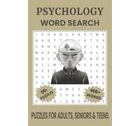 Psychology Word Search Puzzle Book: Word Searches with Easy to Read Print about Psychology, Human Behavior, Mental Health and More | 50+ Puzzles, Gift for Vacations, Holidays and Spare time.