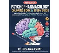 Psychopharmacology Coloring Book & Study Guide