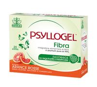 Psyllogel Fibra - Integratore per la regolarità intestinale - Gusto Arance Rosse - 20 bustine