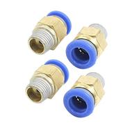 Pt - 10 mm Pneumatico Compressore D'aria Accoppiatore Rapido Filettatura Vite Adattatore Connettore In Acciaio Inox Maschio E Femmina Accoppiatori Rapidi 4 Pz Fashion design