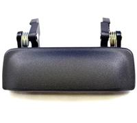 PT Auto Warehouse FO-3545ZA-F - Maniglia maniglia maniglia per porta esterna, colore: nero strutturato, metallo, anteriore sinistro = destro