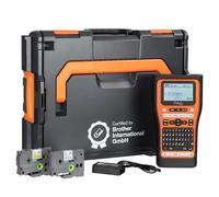 PT-E560BT e Brother L-BOXX 136 con inserto in gommapiuma, certificato da Brother International GmbH