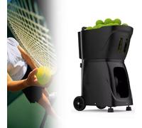 Pt-Smart Pro Macchina per Lanciare Palline da Tennis,Macchina per il Servizio Delle Palline da Tennis,Tre Modalità di Controllo,Capacità di Oltre 100 Palline,ideale per Campi da Tennis e C(Color:Nero)
