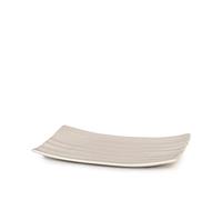 PT Streat Set 2 Piatti in Stoneware Beige 15x24cm