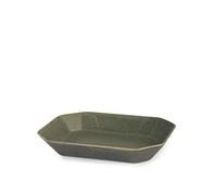 PT Streat Set 2 Vaschette in Stoneware Verde 17x22cm
