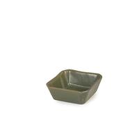 PT Streat Set 4 Coppe in Stoneware Quadrate Verde 8,5cm