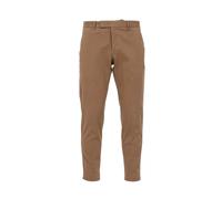 PT Torino - Camel Pantaloni Sartoriali Cotone Gabardine - - Trousers - Uomo - Marrone - L