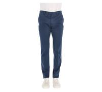 PT Torino - Pantalone in cotone-seta super slim fit - - Trousers - Uomo - Blu - L