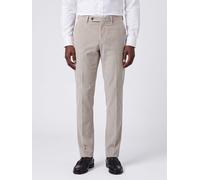 PT TORINO Pantaloni chino slim fit in velluto con chiusura decentrata 56 Nudo
