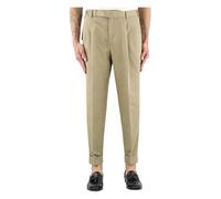 PT Torino - The Reporter Carrot Fit - -Trousers -Uomo -Beige -L