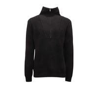 PT01 - Chet-Matis Maglia con Zip a Metà - - Knitwear - Uomo - Nero - L