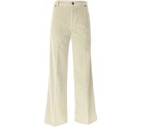 PT01 - Pantaloni Beige - - Trousers - Donna - Beige - W26