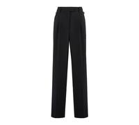 PT01 - Pantaloni Sartoriali a Gamba Larga - - Trousers - Donna - Nero - L