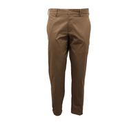 PT01 - Pantaloni Stretch Zeta CO Verde - -Trousers -Uomo -Verde -L